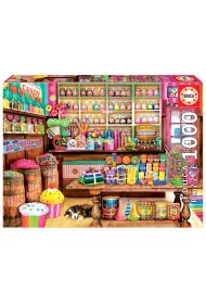 Puzzle 1000 el. Sklep ze s�odyczami Educa