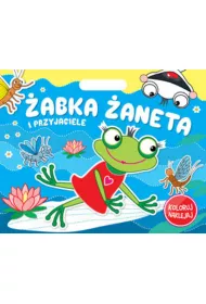 Koloruj Naklejaj. abka aneta i przyjaciele