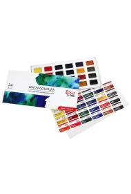 Rosa Farby akwarelowe w kostkach 2,5ml 24 kolor�w