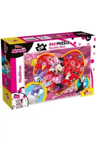 Puzzle dwustronne 108 el. Supermaxi. Minnie Lisciani