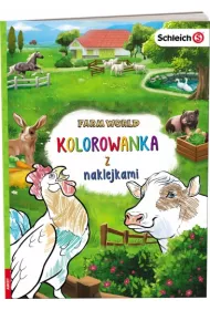Schleich Farm World. Kolorowanka z naklejkami