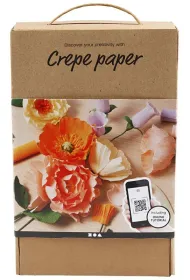 Creativ Company Zestaw z krepin� do tworzenia kwiat�w