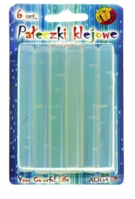 Aliga Klej do pistoletu bezbarwny 11x100 mm
