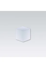 Kostka bia�a du�a klejona Protos 83x83x80