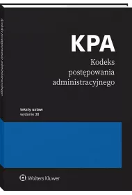 Kodeks postpowania administracyjnego w.38