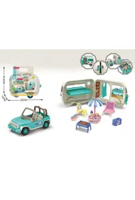 Auto z przyczep� play pocket 22x12x16,5cm Madej
