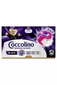 Coccolino Kapsuki do prania 3 w 1 Black 40 szt.