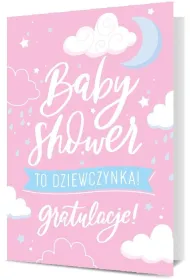 Pan Dragon Karnet B6 Narodziny dziewczynka