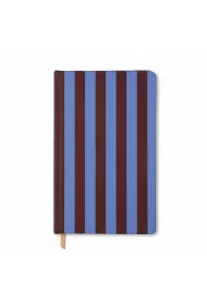 Designworks Ink Notatnik Journal 128K linia Purple + Nutmeg Stripe