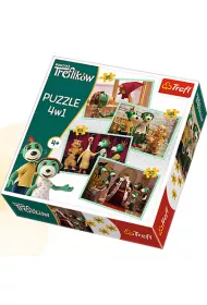 Puzzle Puzzle 4w1 Nowi przyjaciele TREFL