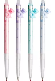 Happy Color D�ugopis wymazywalny PASTEL BEARS, niebieski, 0.5 mm�
