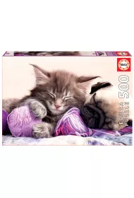 Puzzle 500 el. Towarzysze sn�w Educa