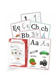 Plansze edukacyjne A5. Poznajemy litery i cyfry