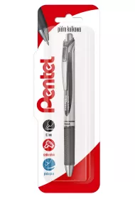 Pentel Pi�ro kulkowe EnerGel BL77 szary 0.7mm