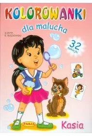 Kolorowanki dla malucha. Kasia