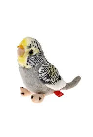 Papuga falista szara 13cm Beppe