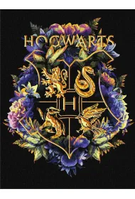 Ideyka Malowanie po numerach - Herb Hogwartu metal 30x40cm