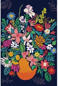 Diamond Dotz Haft diamentowy - Adults Wild Flowers 30x20cm
