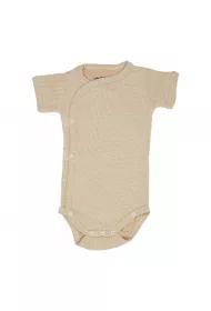 Lodger Body kopertowe niemowlce krtki rkaw baweniane beowe Ciumbelle Ivory rozm. 68
