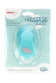 Brewis Dziurkacz ozdobny - Cukierek 2,5cm MIX