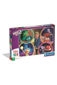 Puzzle 104 SuperKolor Inside Out 2 Clementoni