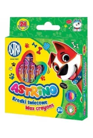 Astra Kredki �wiecowe 24 szt.