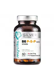 Myvita Silver Witamina B6 P-5-P Forte Suplement diety 60 kaps.
