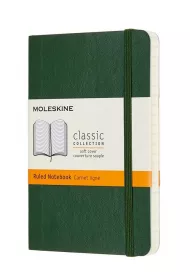 Moleskine Notes Myrtle green 9x14 cm, linia
