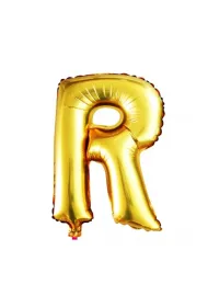 Balon Litera R 40 cm