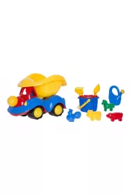 Samoch�d pajacyk z kompletem mini koniczynka 9el Hemar Family