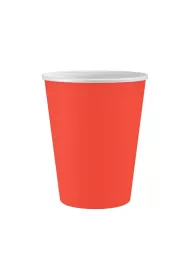 Godan Kubeczki papierowe czerwone 250ml 6 szt.