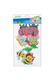 Craft with Fun Ozdoba dekoracyjna EVA Zwierz�ta samoprzylepne 14 szt.