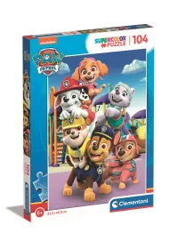 Puzzle 104 el. SuperColor. Paw Patrol Clementoni