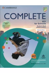 Complete Key for Schools A2. Student's Pack. Student's Book without answers with Online Practice AND Workbook without answers with Audio
