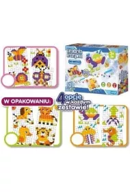 Puzzle PROMO Ukadanka kreatywna 120el E-Edu 3 wzory 168499 Artyk