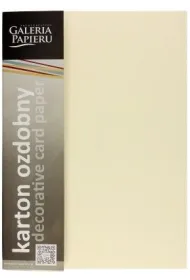 Argo Karton ozdobny A4 kremowy 200g Holland GALERIA PAPIERU 200504