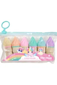 KIDS EUROSWAN Zestaw marker�w w kszta�cie loda Sweet Dreams 6 szt.