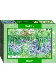 Puzzle 1000 el. Tatry mapa turystyczna 1:50 000 ArtGlob
