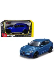 Model Alfa Romeo Stelvio blu 1:24 Bburago