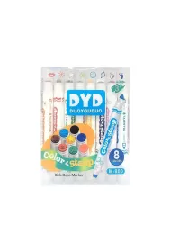 Adar Flamastry st�pelki 8 kolor�w