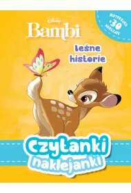 Czytanki naklejanki. Disney Bambi. Le�ne historie