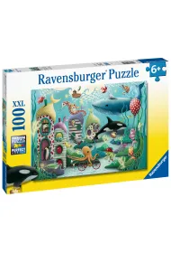 Puzzle 100 el. XXL �wiat pod wod� Ravensburger
