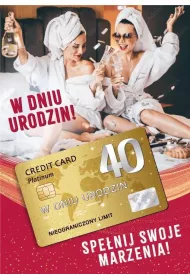 Armin Style Karnet Urodziny 40