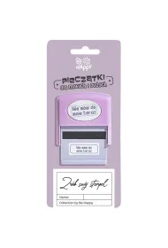 Be-Happy Gifts Piecz�tka z napisem Nie m�w do mnie teraz