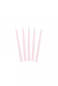PartyDeco �wieca sto�kowa matowa j. r�owy 24cm