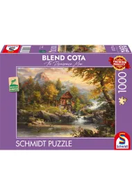 Puzzle 1000 Blend Cota Dom na lato Schmidt