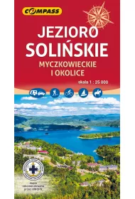 Mapa - Jezioro Soli�skie 1:25 000
