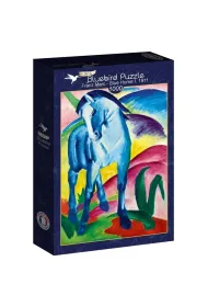 Puzzle 1000 el. Niebieski ko� I , Franz Marc 1911 Bluebird Puzzle