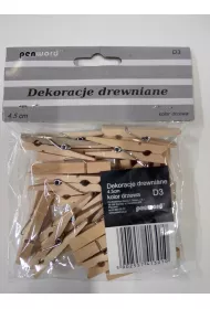 Penword Spinacze drewniane D3 4.5 cm