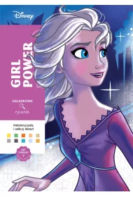 Disney. Girl power. Zagadkowe rysunki. Art therapy. Kolorowanka antystresowa